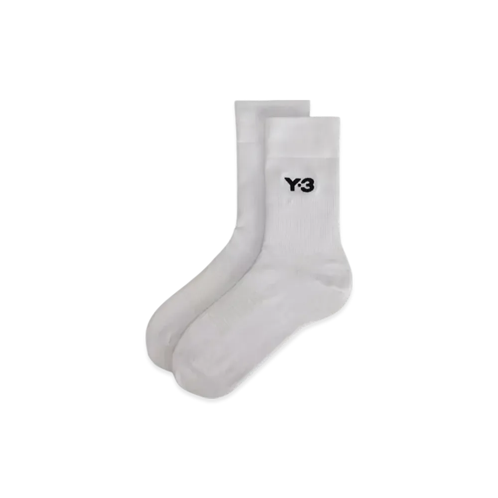 Y-3 CL Sock HI "White"