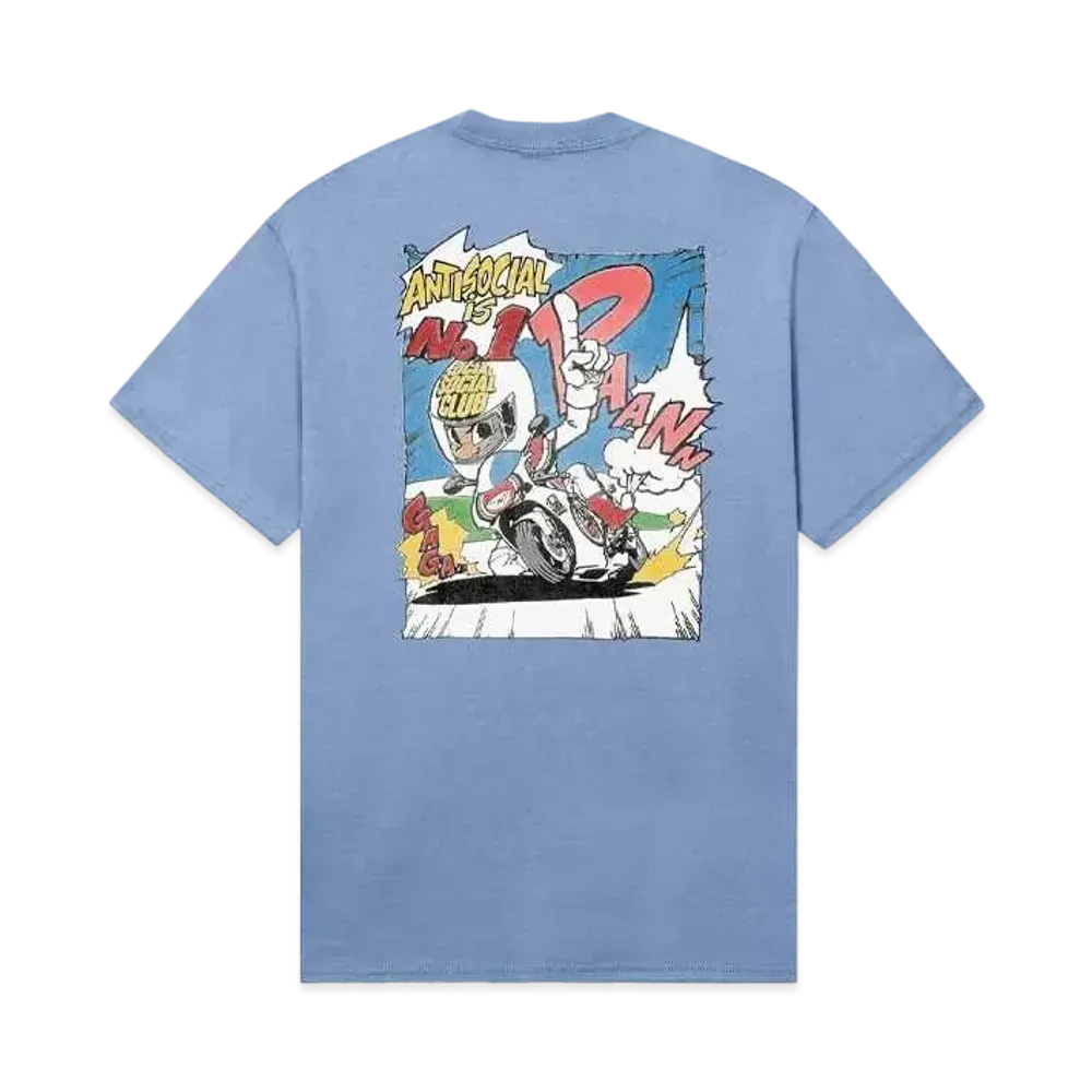 ANTI SOCIAL SOCIAL CLUB First Place Tee "Light Blue"