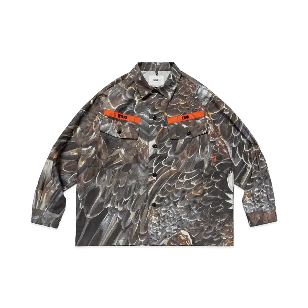 WTAPS CBW 02 / LS / Cotton. Ripstop. Wed Camo. Identity "Wed Camo"