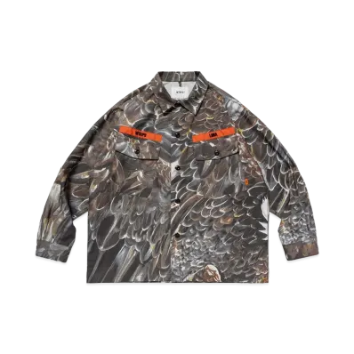 WTAPS CBW 02 / LS / Cotton. Ripstop. Wed Camo. Identity "Wed Camo"
