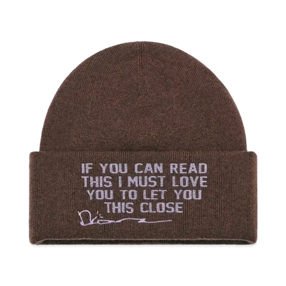 Dior x Cactus Jack Beanie "Mocha Brown"