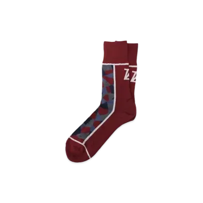 ANREALAGE x Chicstocks Socks "Bordeaux"