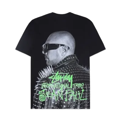 Stussy & Sean Paul Tee "Black"
