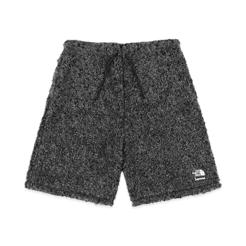 Supreme x The North Face High Pile Fleece Short "Black"