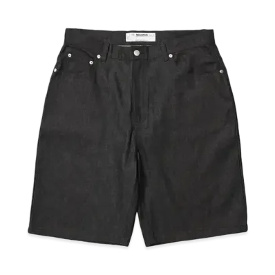 Hide and Seek (25ss) Denim Short BLK Rigid "BLACK"