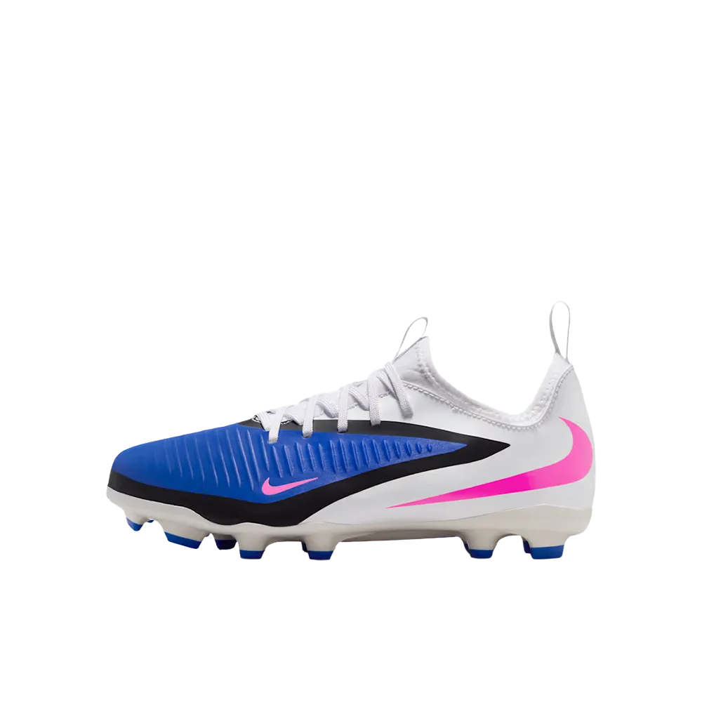 Nike GS Jr. Phantom 6 Low Academy "Racer Blue/White/Pink Blast"