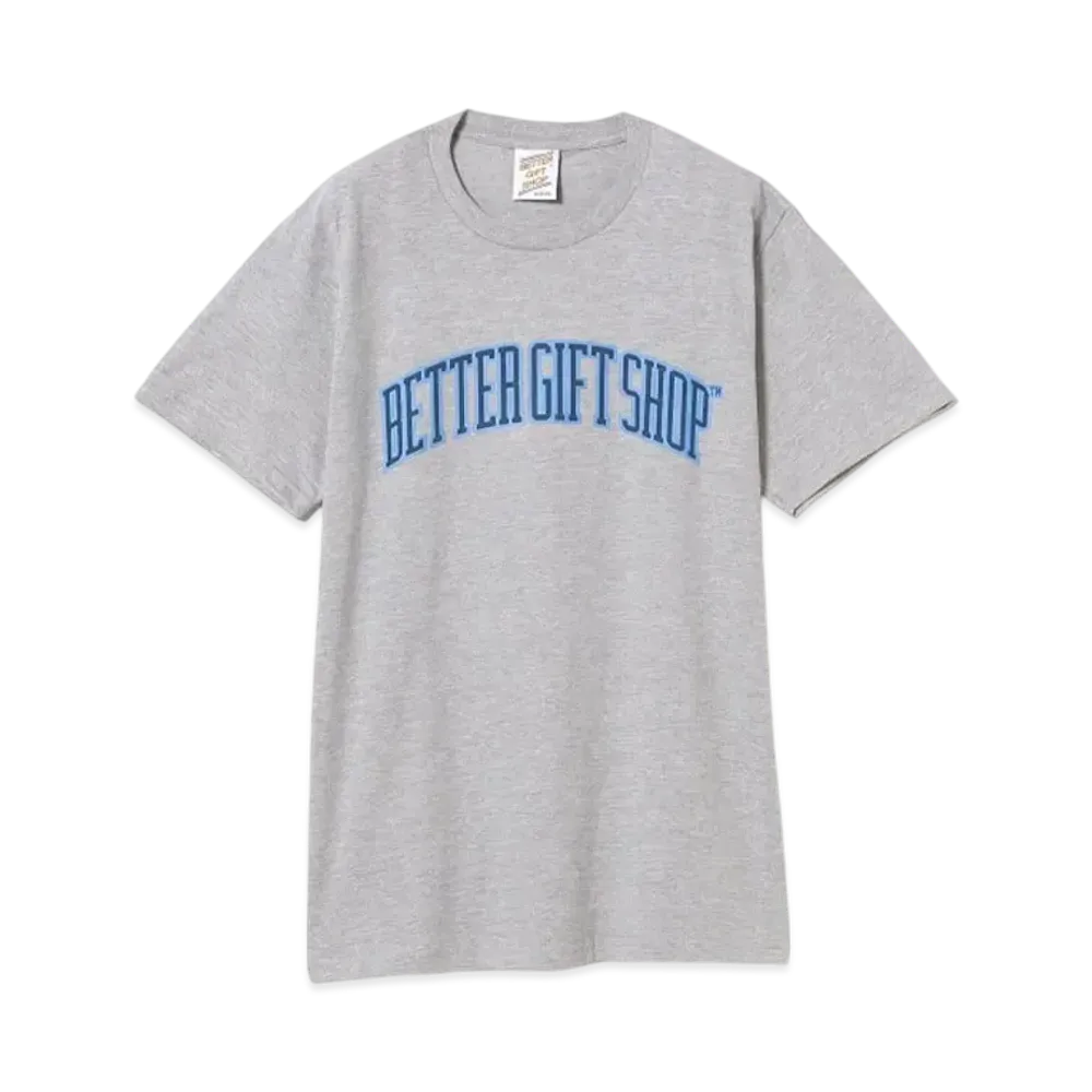 BEAMS x Better (TM) Gift Shop Collegiate S/S Tee "Gray"