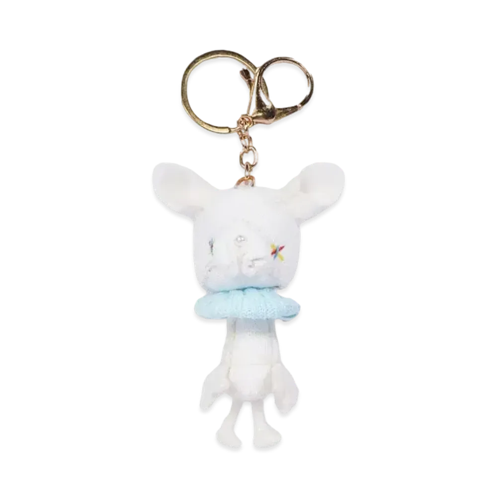 Perfect ribs Rabbit Key Holder "White1"