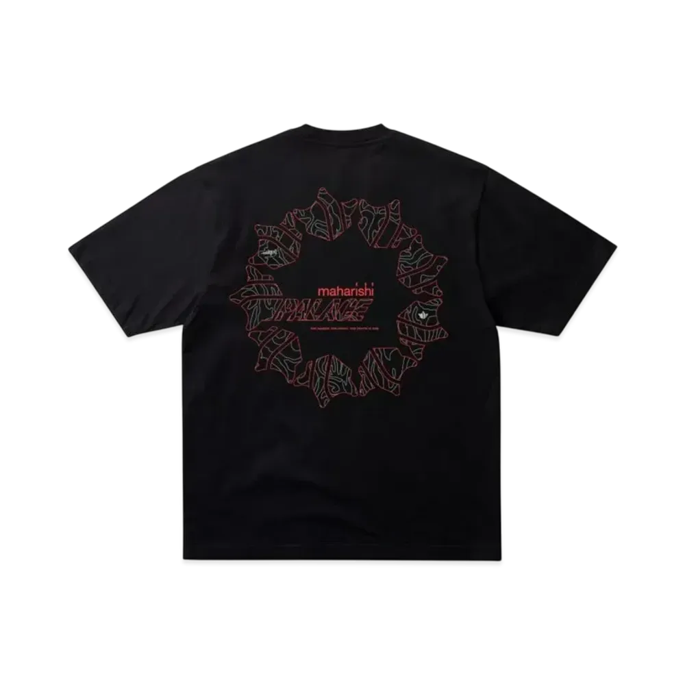 PALACE x MAHARISHI Templea Star T-Shirt "Black"