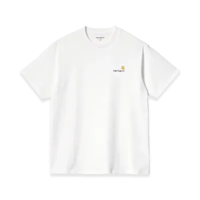 Carhartt WIP S/S American Script T-Shirt "White"