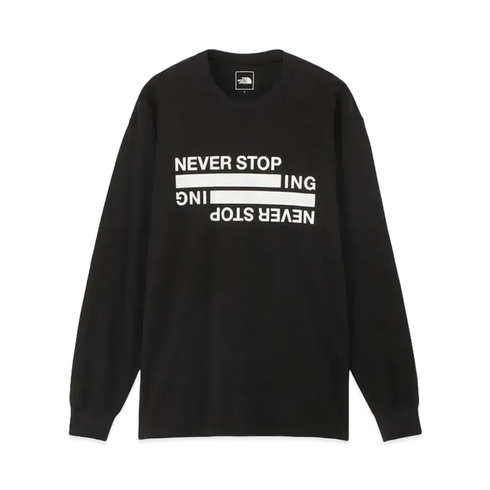 The North Face Long Sleeve Never Stop ING Tee "Black"
