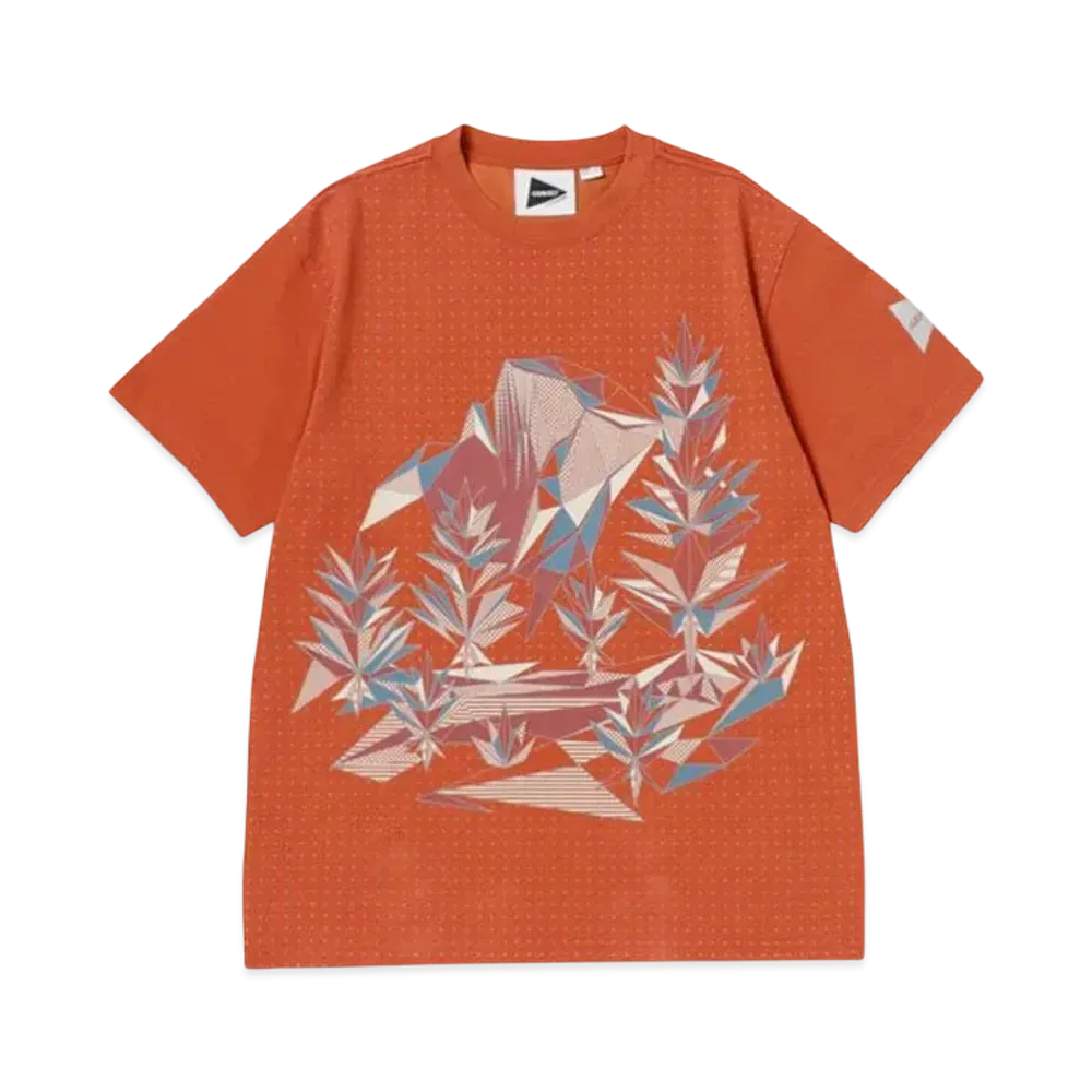 GRAMICCI x and wander Yosemite Graphic Tee "Red"