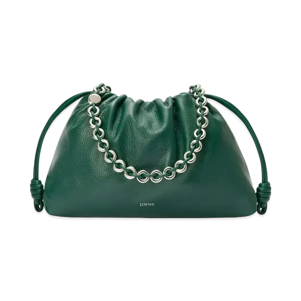 LOEWE Flamenco Purse Large "Evergreen"