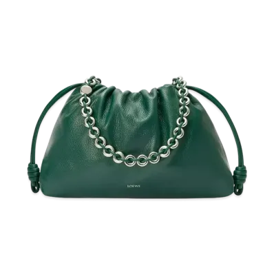 LOEWE Flamenco Purse Large "Evergreen"