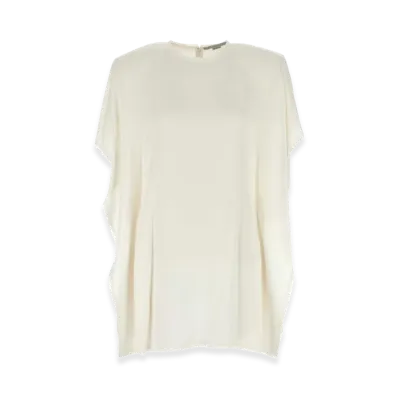 STELLA McCARTNEY Women's Satin Mini Dress "White"