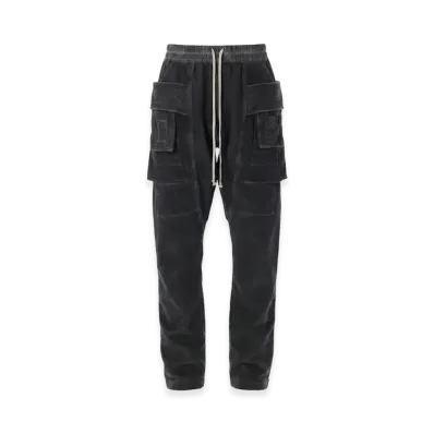 Rick Owens DRKSHDW Trousers "Faded Black"