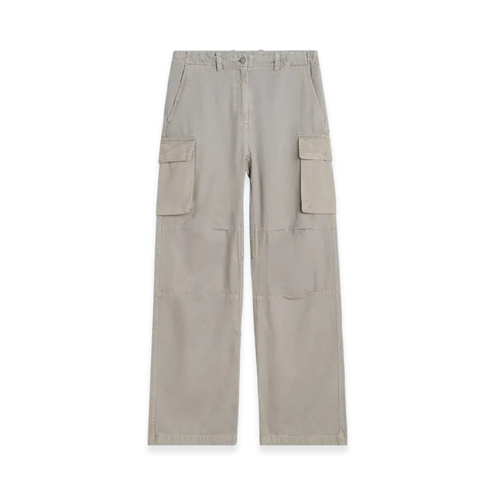 OUR LEGACY Women's Peak Cargo "Stone Gravel Draping Canvas"