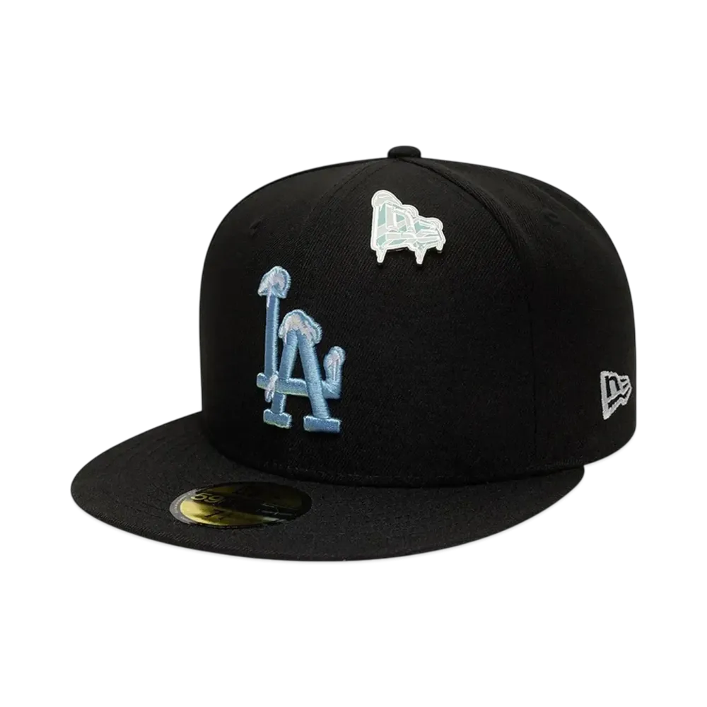 NEW ERA 59Fifty Christmas Collection Los Angeles Dodgers Pins "Black"
