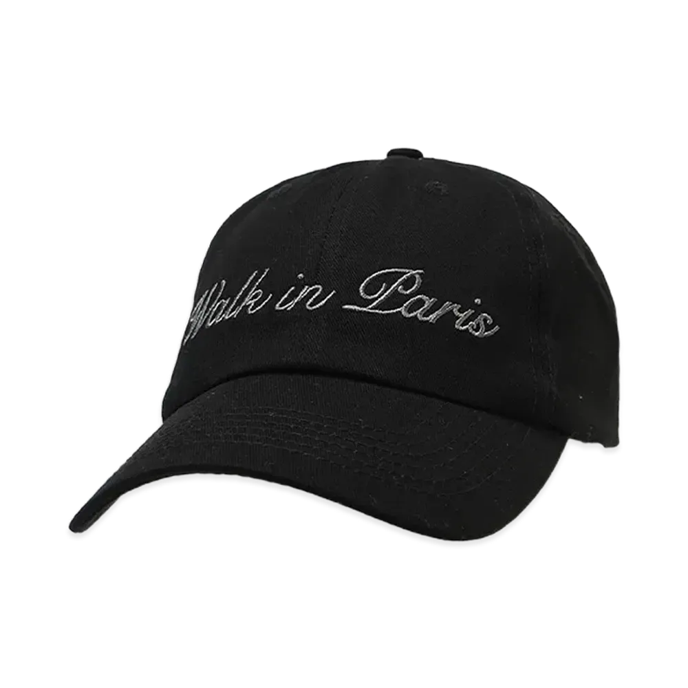 Walk In Paris The signature black cap "BLACK"