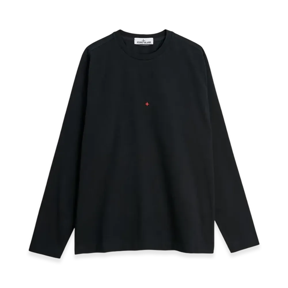 Stone Island 215X3 Marina Long Sleeve T-Shirt - 21SS "Black"