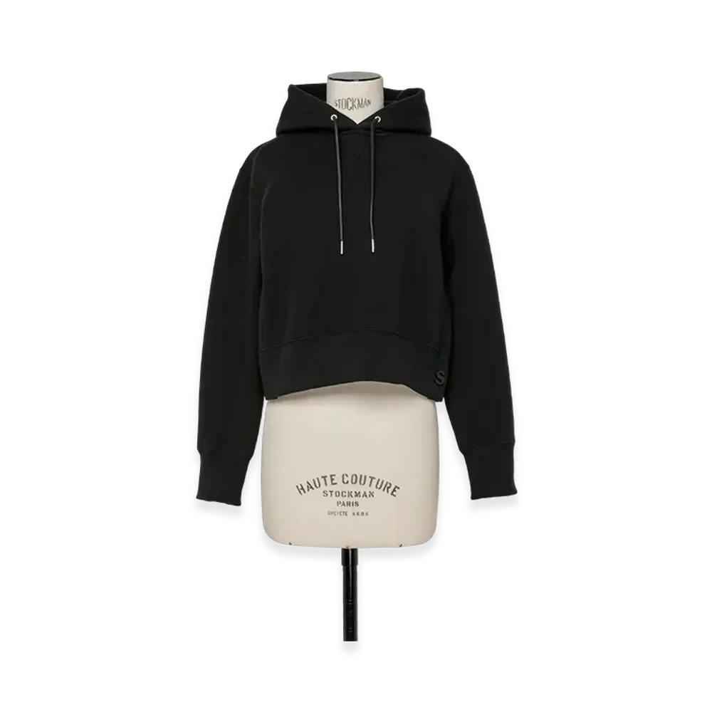 sacai S Sponge Sweat Hoodie "Black"