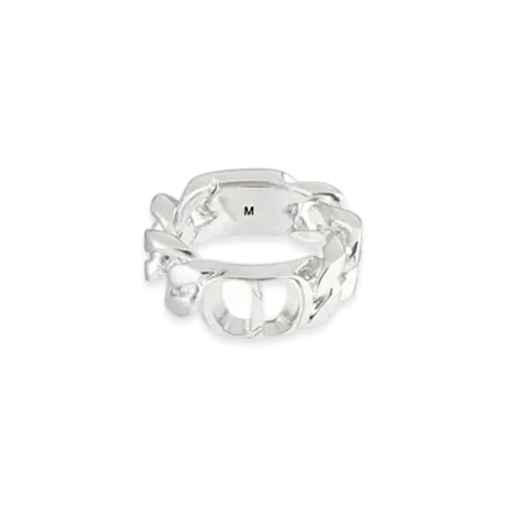 Dior CD ICON Chain Link Ring ”Silver”