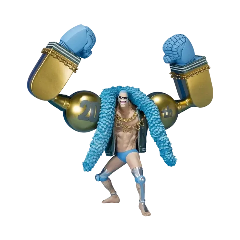 BANDAI "FiguartsZERO" -One Piece : Episode of ZOU ~ WHOLE CAKE ISLAND- Franky-ONE PIECE 20th anniversary ver.-