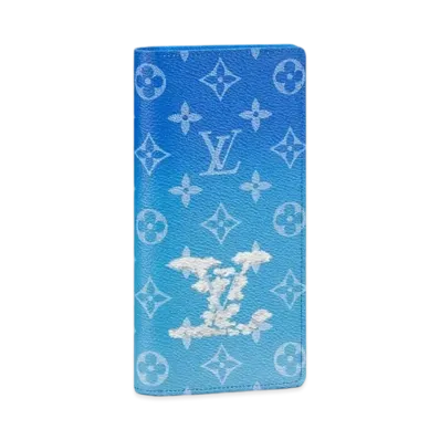 Louis Vuitton Brazza Wallet Monogram Clouds