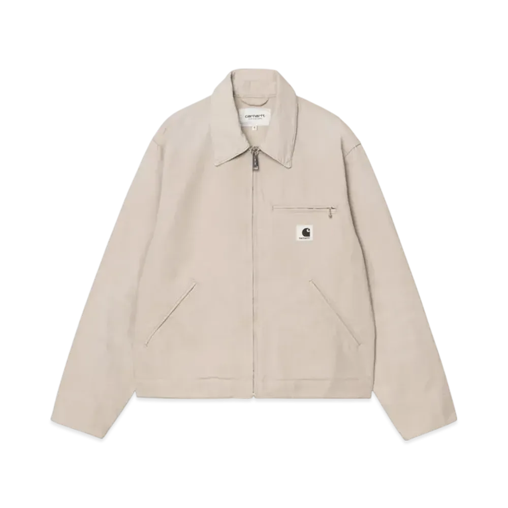 Carhartt WIP W' Og Detroit Jacket "Dusky Beige/Dusky Beige(Stone Canvas)"