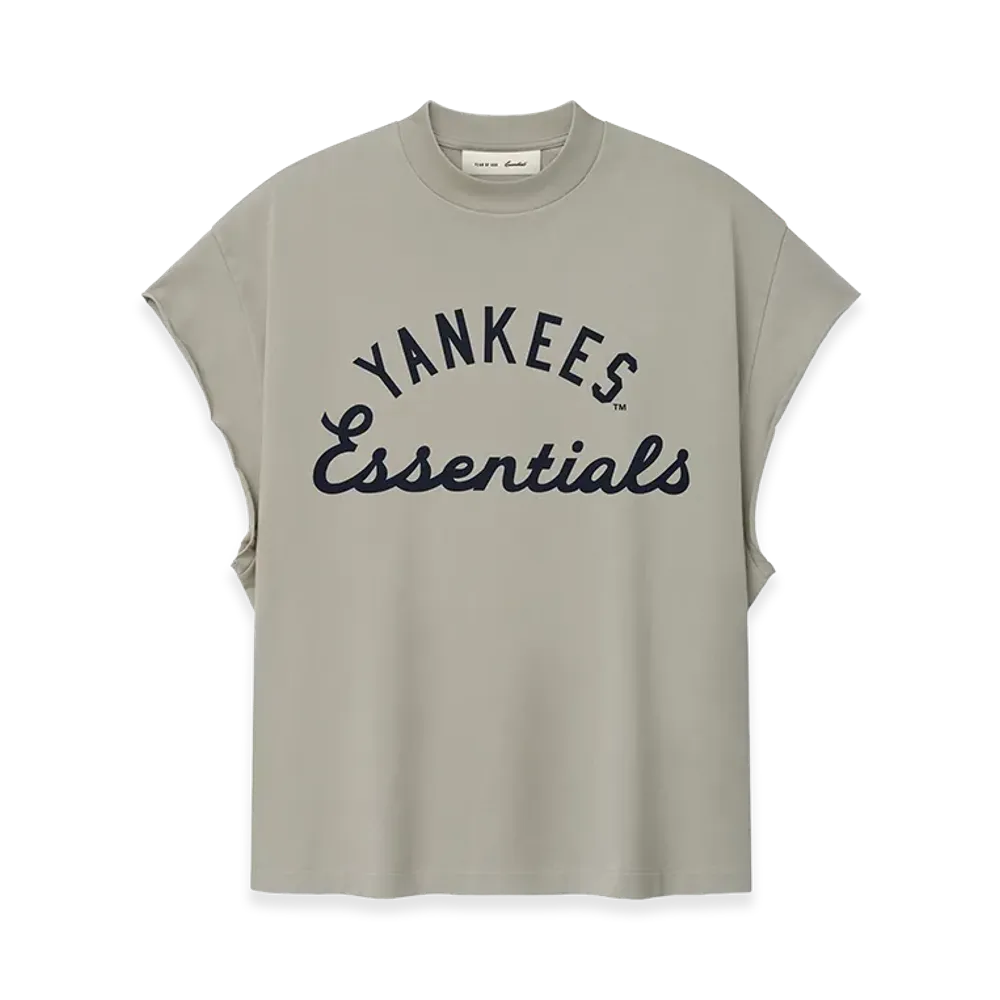 FEAR OF GOD ESSENTIALS Yankees 90s Cut Off "Seal"