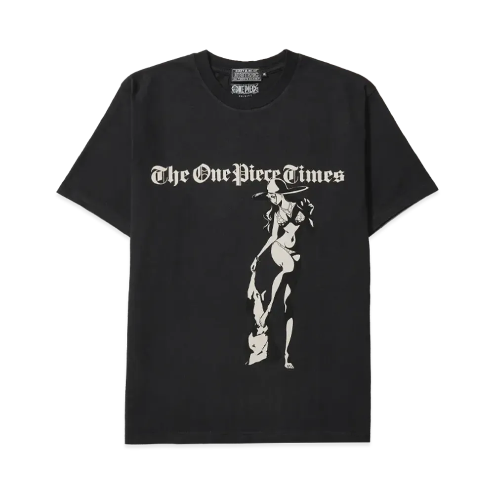 HYSTERIC GLAMOUR x ONE PIECE Nico Robin Times T-Shirt "Black"