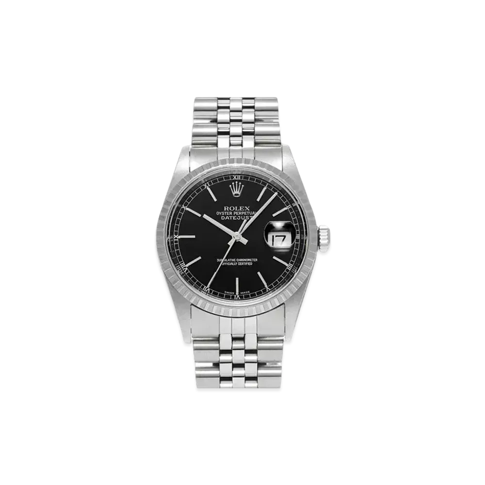 ROLEX Datejust "Black/Stainless Steel"