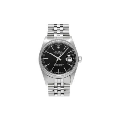 ROLEX Datejust "Black/Stainless Steel"