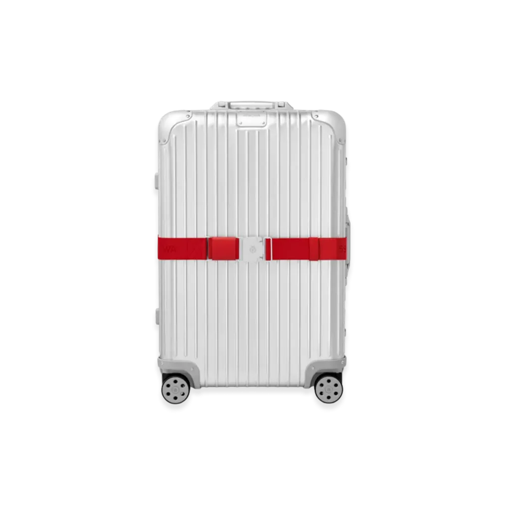 RIMOWA Travel Accessories Luggage Belt "Red"