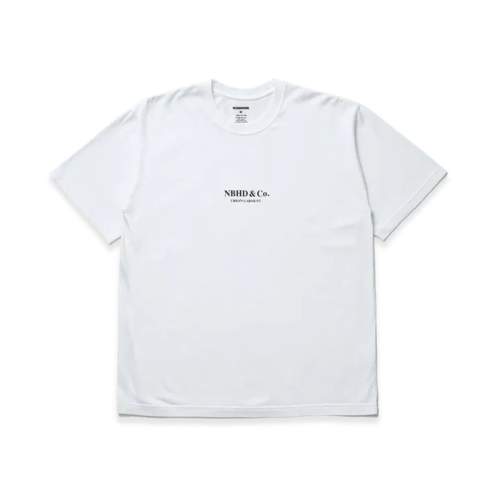 NEIGHBORHOOD NH . Tee SS-9 "White"