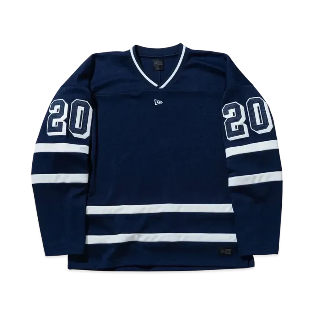 NEW ERA BLACK LABEL SS25 Hockey Shirt "Navy"