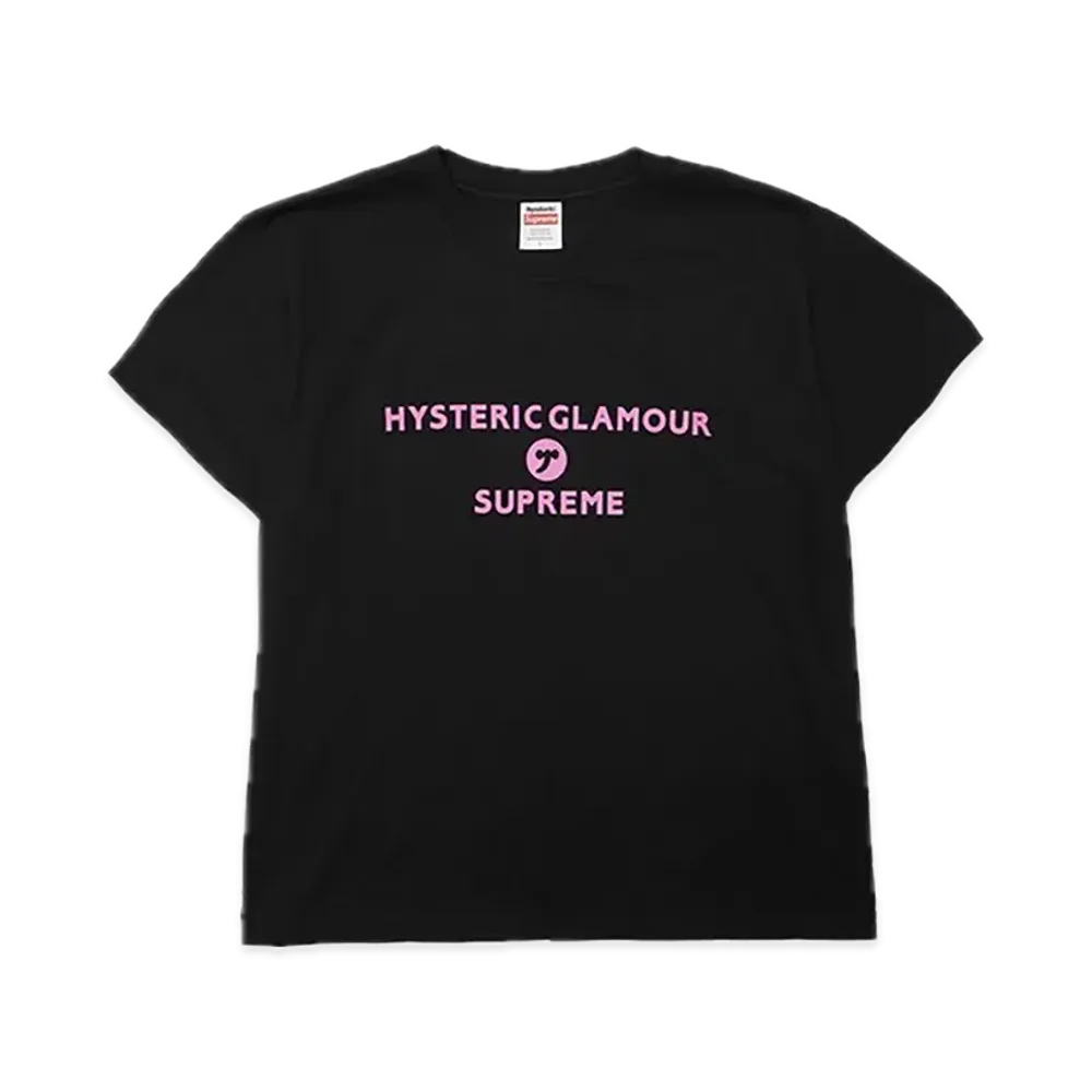Supreme x HYSTERIC GLAMOUR Baby Tee "Black"