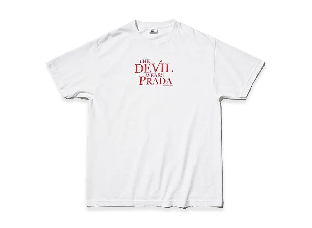 weber x The Devil Wears Prada T shirt (Andy) "White/Red"