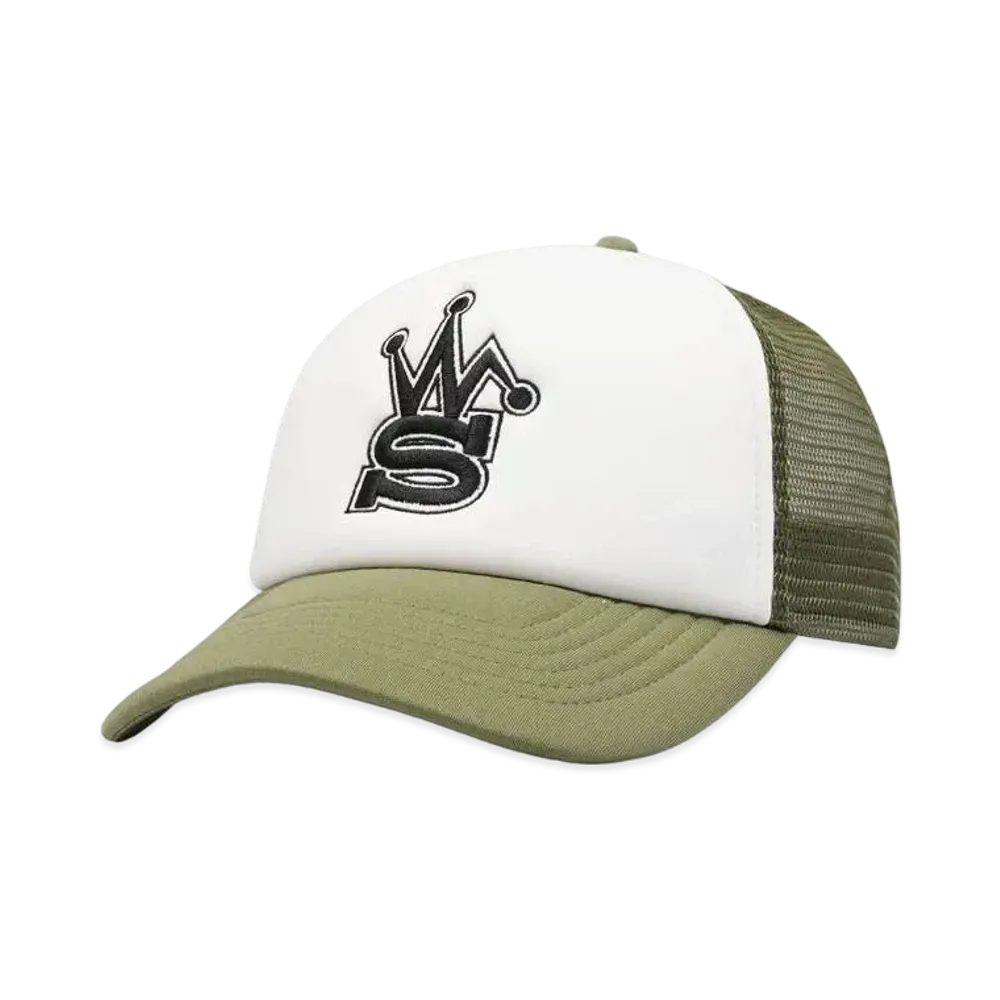 Stussy x Our Legacy Work Shop Trucker Hat "Olive"