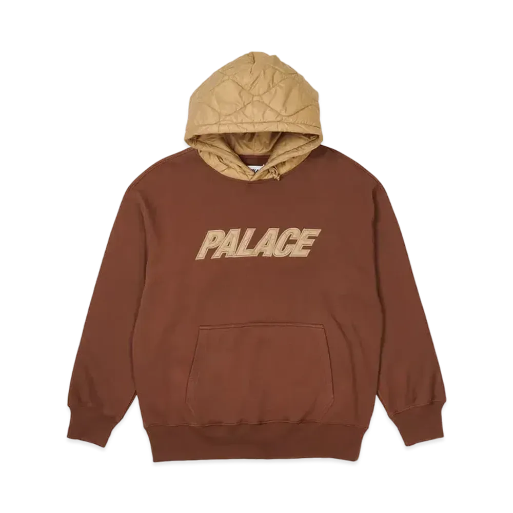 PALACE Baffled Hood "Brown"
