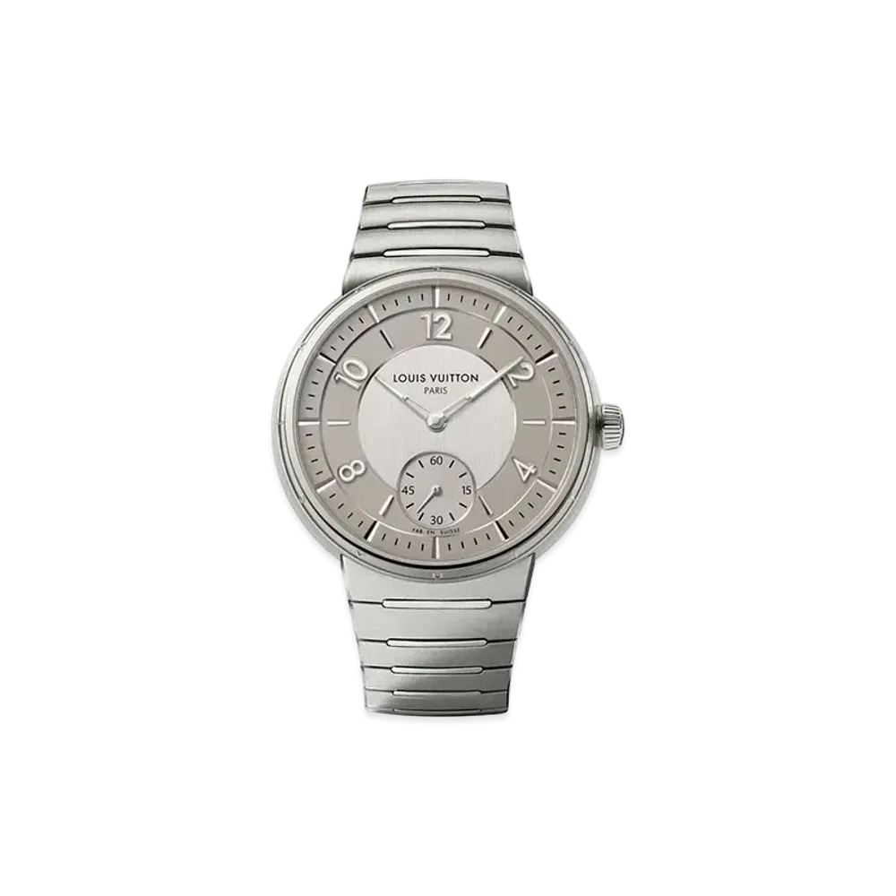 Louis Vuitton Tambour Automatic 40mm "Steel/Silver"