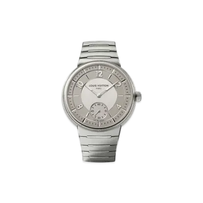 Louis Vuitton Tambour Automatic 40mm "Steel/Silver"