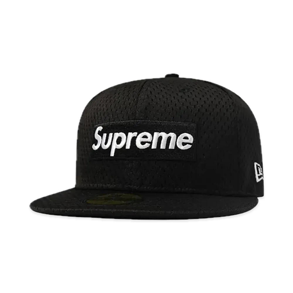 Supreme Mesh Box Logo New Era "Black"