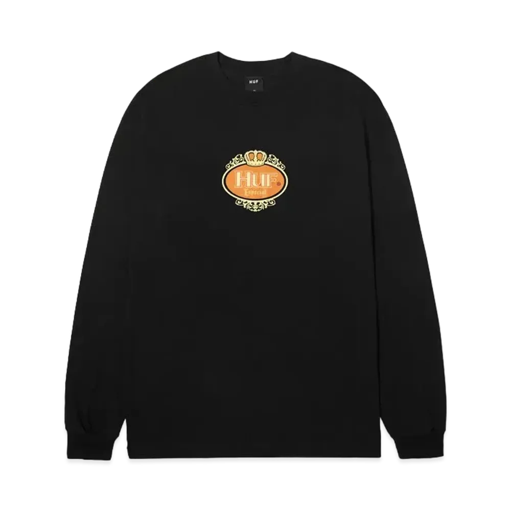 HUF Fall 24 Especial Long Sleeve Tee "Black"