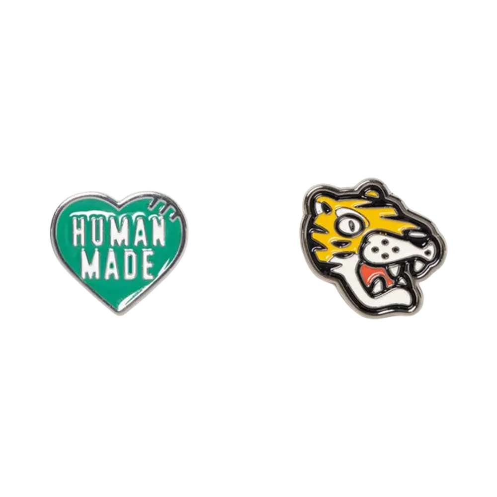 HUMAN MADE Pins Set "Green"