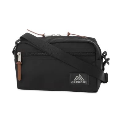 GREGORY Pad Shoulder Pouch M "Black"