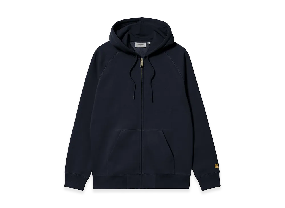Carhartt WIP Hooded Chase Jacket "Dark Navy/Gold"