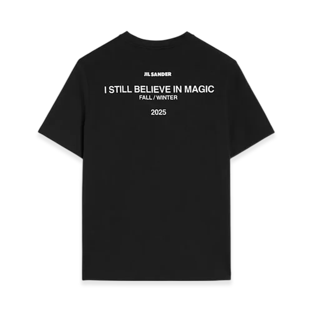Jil Sander Cotton Crew-Neck T-Shirt "Black"