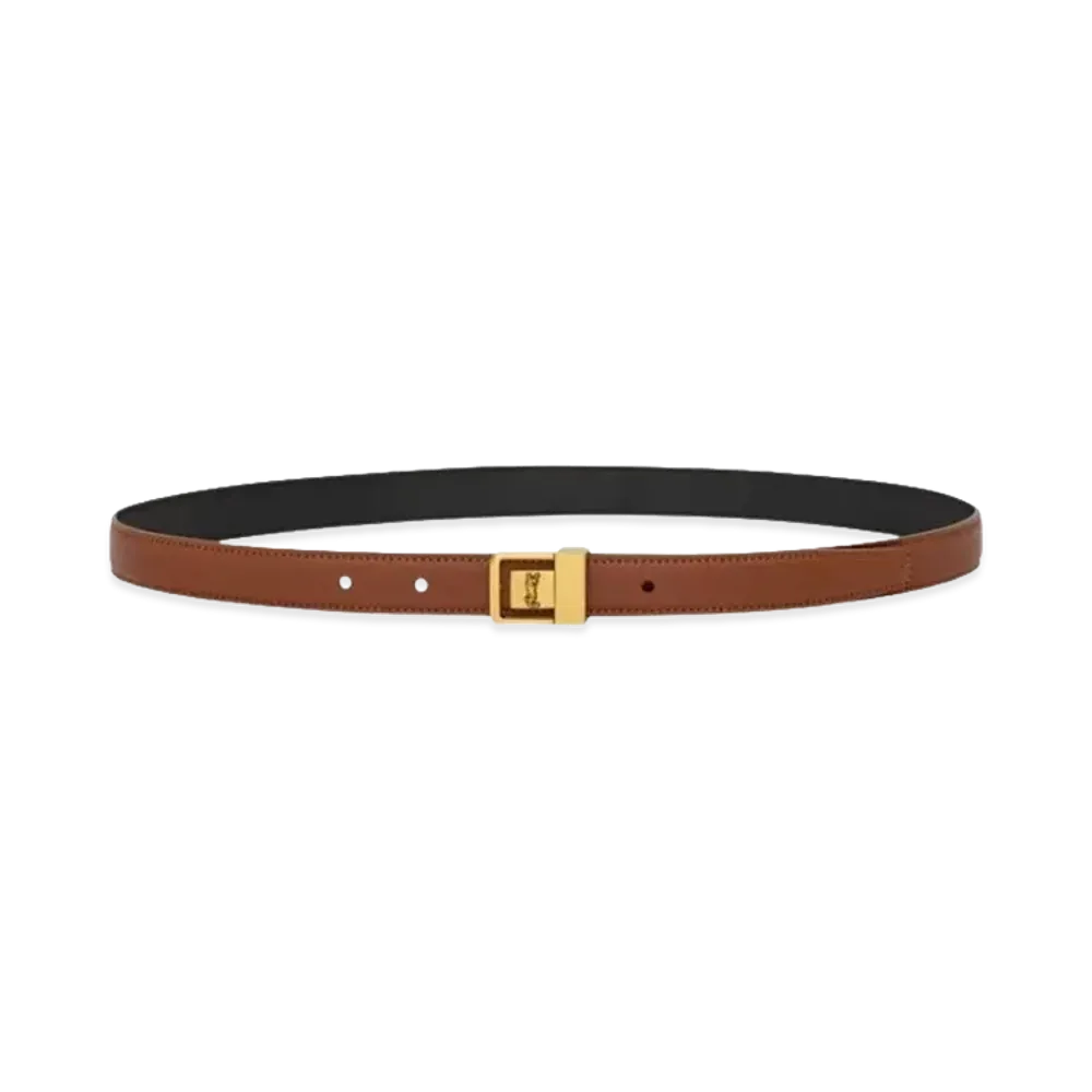 Saint Laurent Women's Belts "Brown"