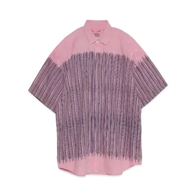 Cav Empt (C.E) STRIPE SHORT SLEEVE SHIRT "Pink"